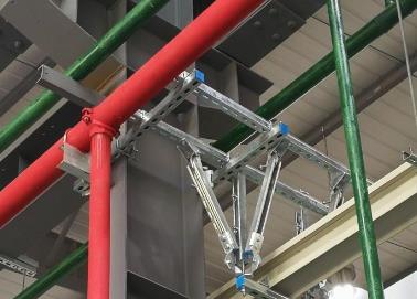 南昌市该抗震支架的整体式支吊架结构协调性好